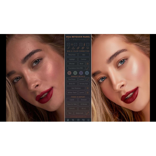 Встановлення MUA Retouch Panel