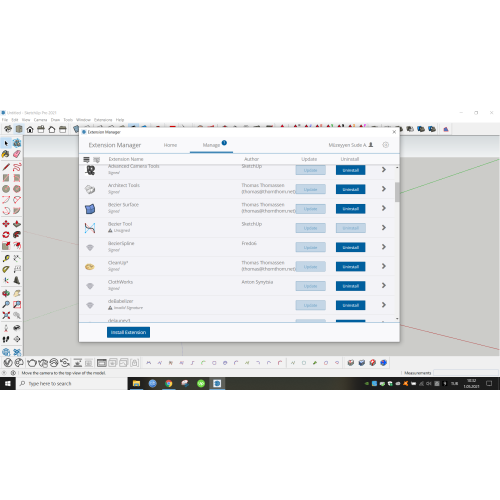 Встановлення плагіну MindSight Studios Double-Cut для SketchUp